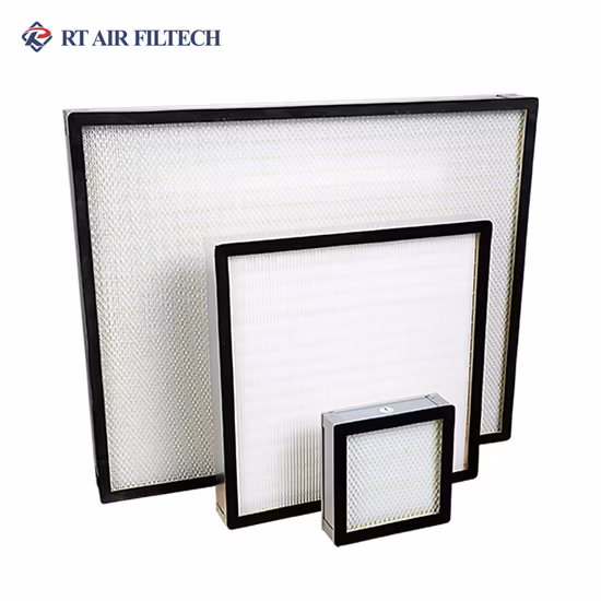 グラスファイバーエアフィルターメディアクリーンルームフィルター用HEPA濾紙H13